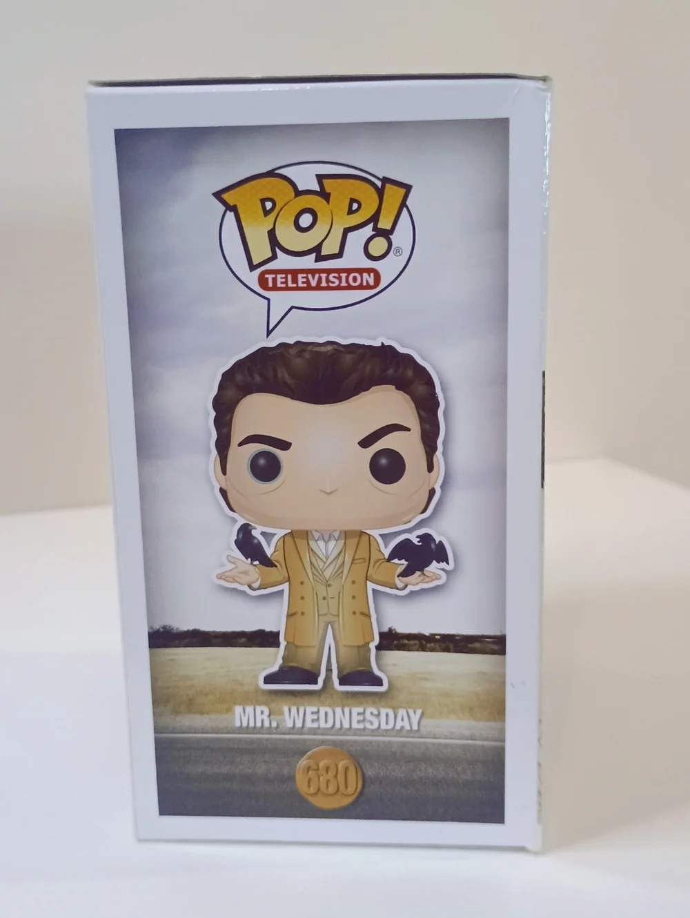 NWT Funko Pop! American Gods Mr. Wednesday - Tan, Black - Picture 4 of 5